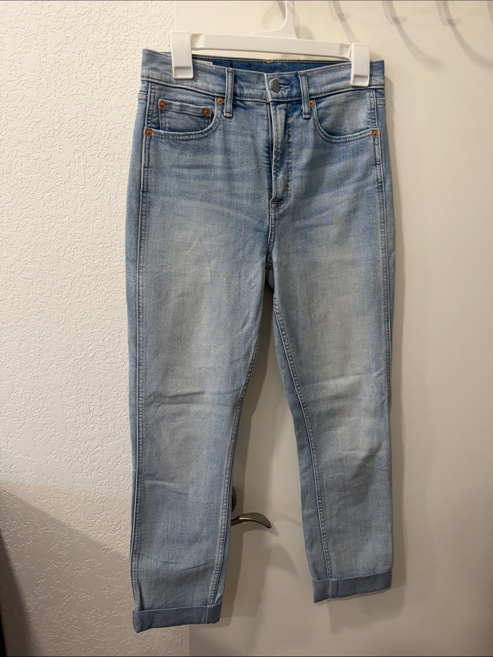 Women's Light Blue Slim Jeans